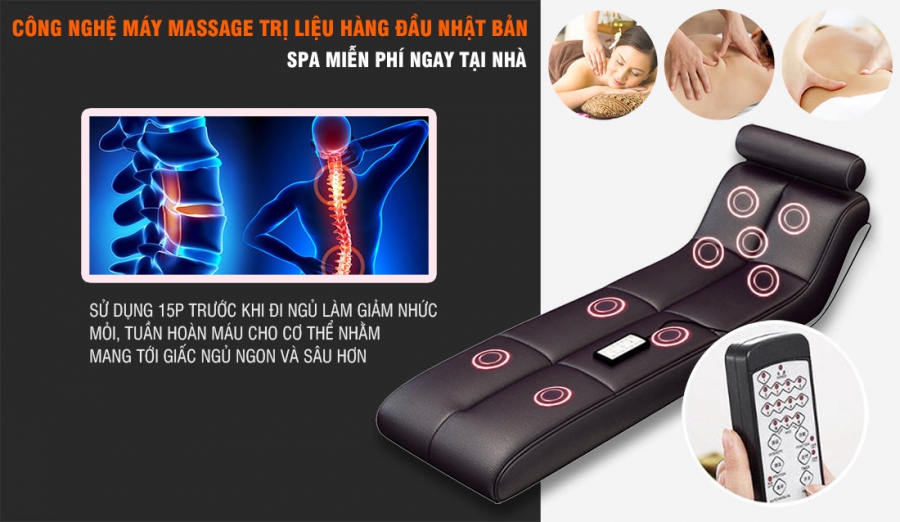 Giường massage công nghệ mới